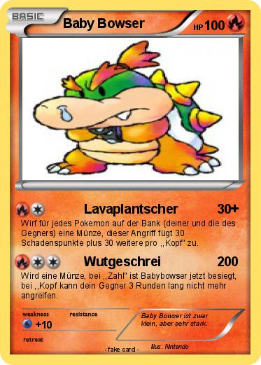 Pokemon Baby Bowser