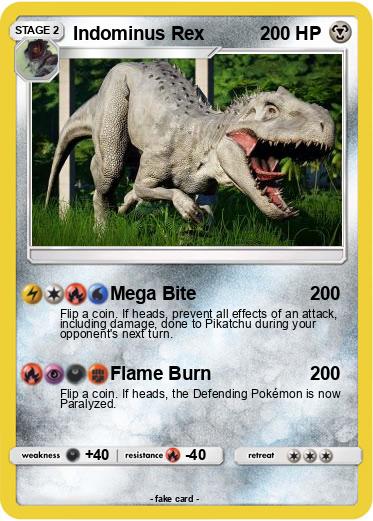 Pokemon Indominus Rex