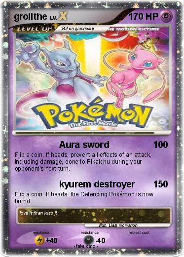 Pokemon grolithe