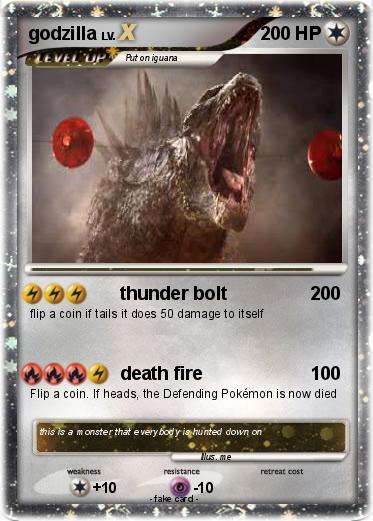 Pokemon godzilla