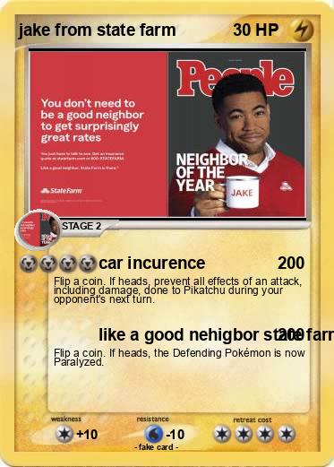 Pokemon jake from state farm