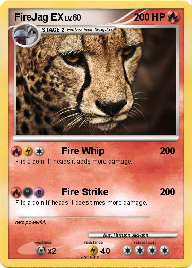Pokemon FireJag EX