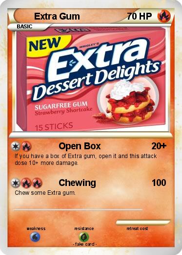 Pokemon Extra Gum