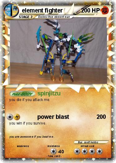 Pokemon element fighter
