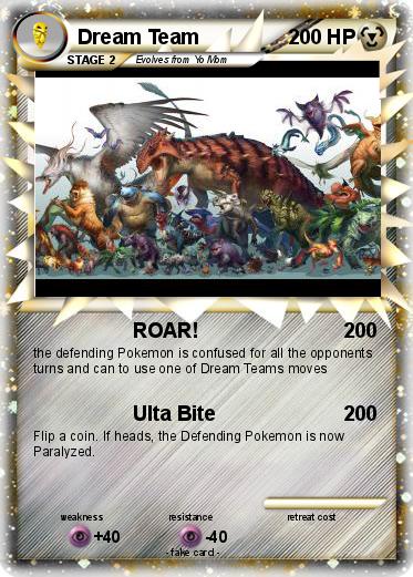 Pokemon Dream Team