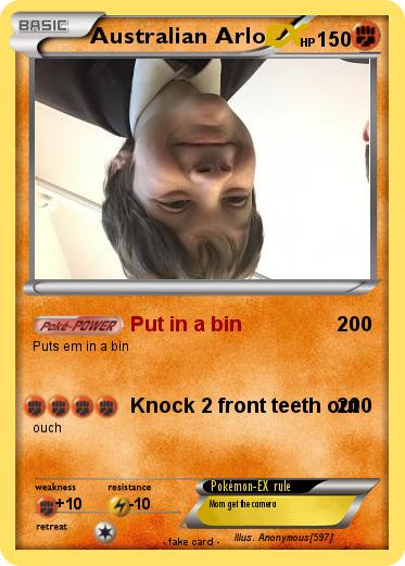 Pokemon Australian Arlo