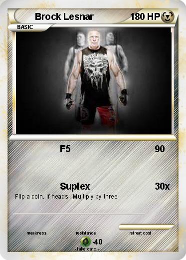 Pokemon Brock Lesnar