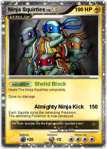 Pokemon Ninja Squirtles