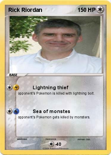 Pokemon Rick Riordan