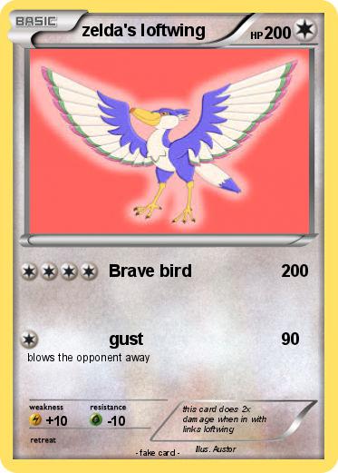 Pokemon zelda's loftwing