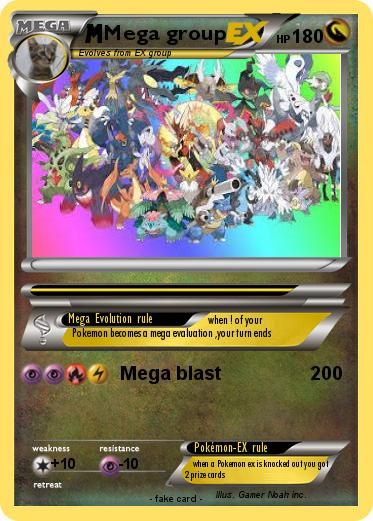 Pokemon Mega group