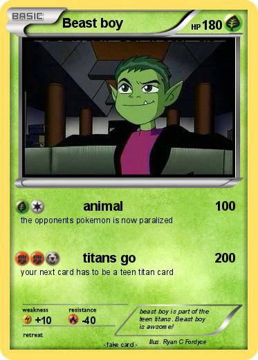 Pokemon Beast boy