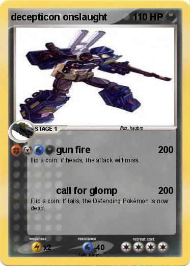 Pokemon decepticon onslaught