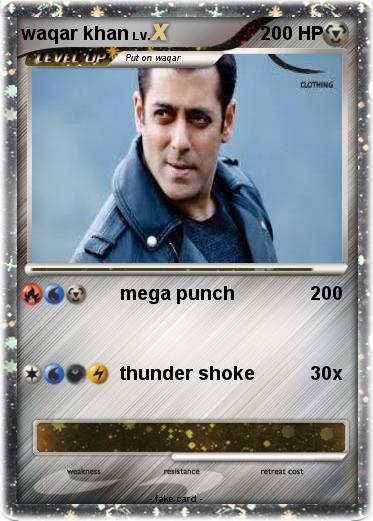Pokemon waqar khan