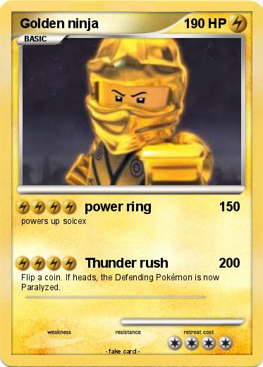 Pokemon Golden ninja