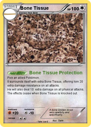 Pokemon Bone Tissue