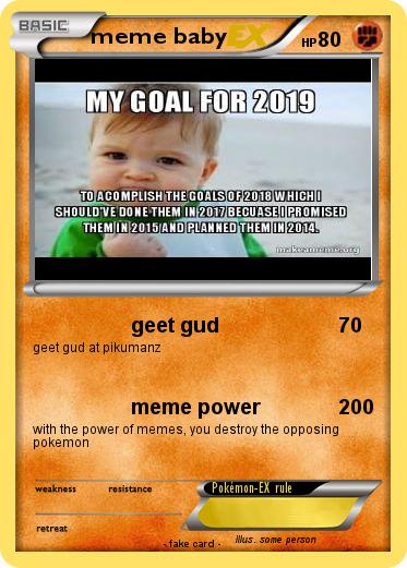 Pokemon meme baby