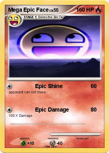 Pokemon Mega Epic Face