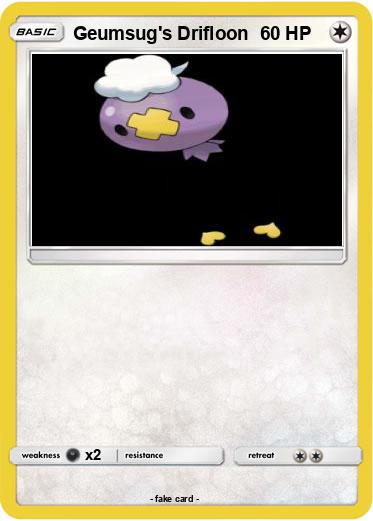 Pokemon Geumsug's Drifloon