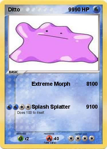 Pokemon Ditto                                 99