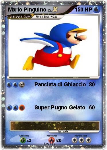 Pokemon Mario Pinguino