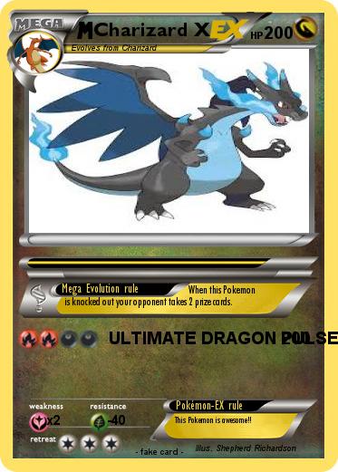 Pokemon Charizard X