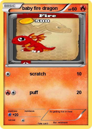 Pokemon baby fire dragon