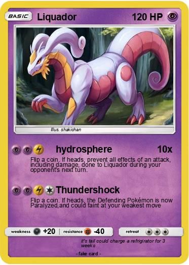 Pokemon Liquador