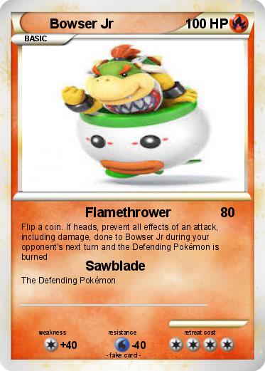 Pokemon Bowser Jr