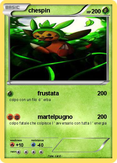 Pokemon chespin