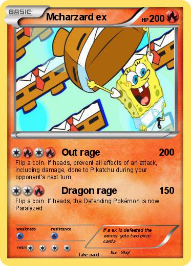 Pokemon Mcharzard ex