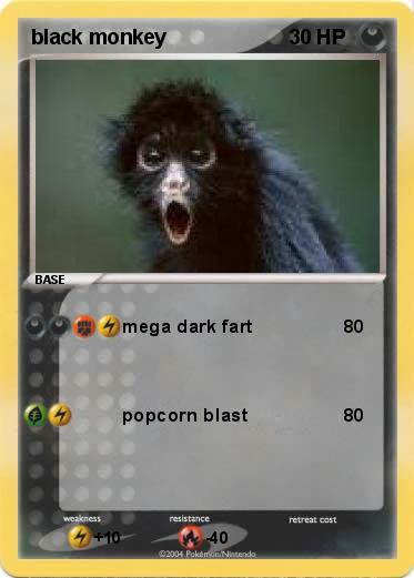 Pokemon black monkey