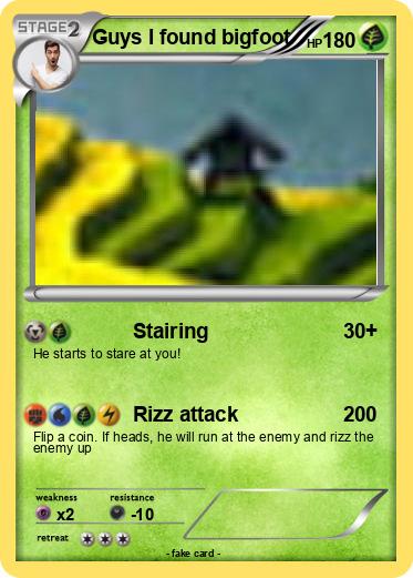Pokemon Guys I found bigfoot