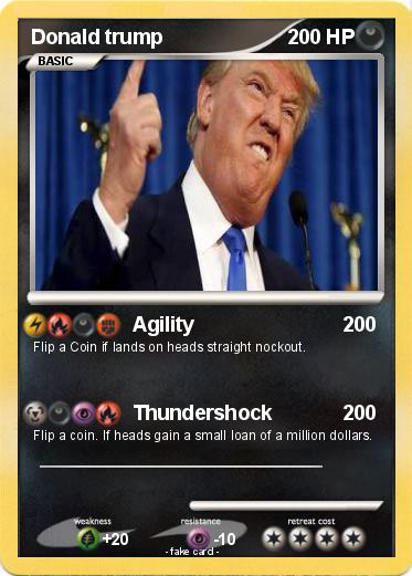 Pokemon Donald trump