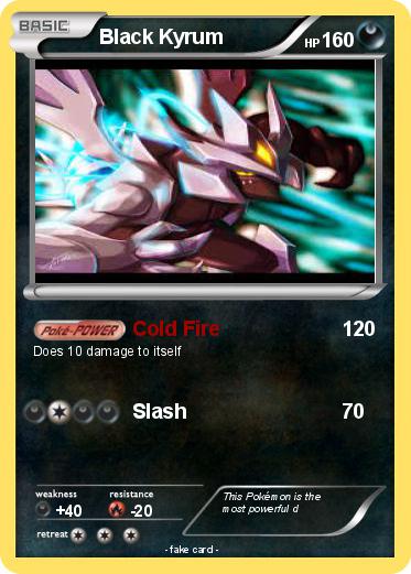 Pokemon Black Kyrum
