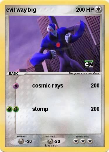 Pokemon evil way big