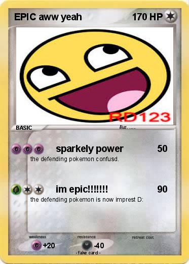 Pokemon EPIC aww yeah