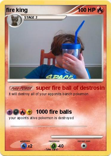 Pokemon fire king