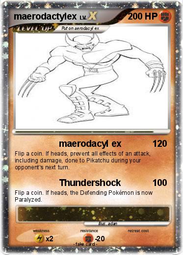 Pokemon maerodactylex