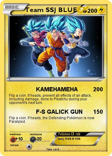Pokemon Team SSJ BLUE