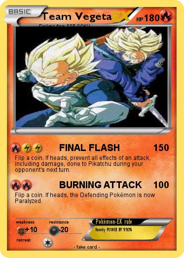 Pokemon Team Vegeta