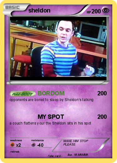 Pokemon sheldon