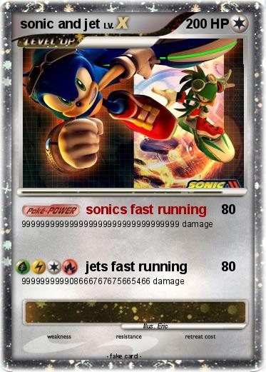 Pokemon sonic and jet