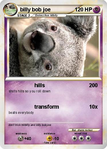 Pokemon billy bob joe