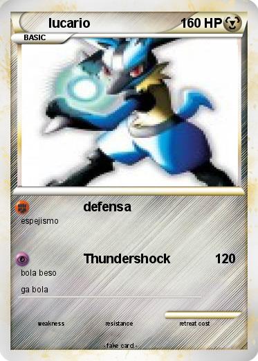 Pokemon lucario