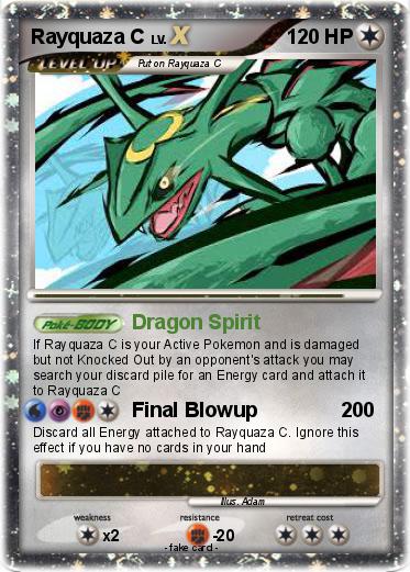 Pokemon Rayquaza C