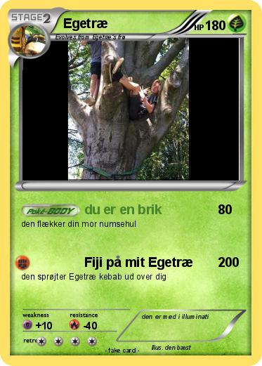 Pokemon Egetræ