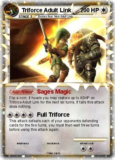 Pokemon Triforce Adult Link