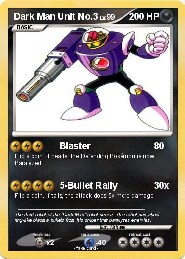 Pokemon Dark Man Unit No.3