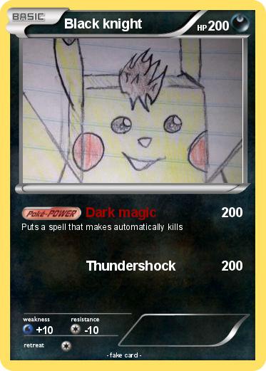 Pokemon Black knight